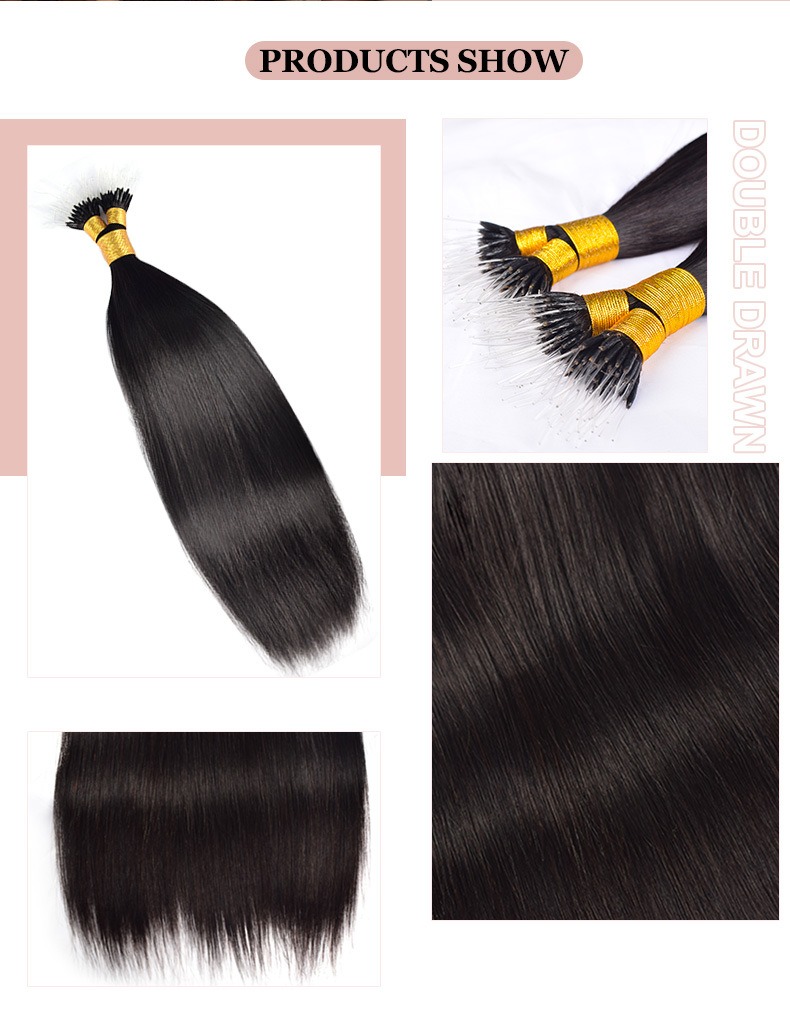Add volume and length with these human hair invisible traceless extensions, perfect for any style